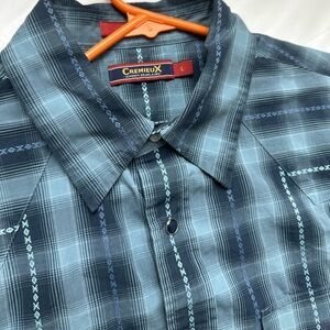 Daniel Cremieux Button Up Mens Shirt Large